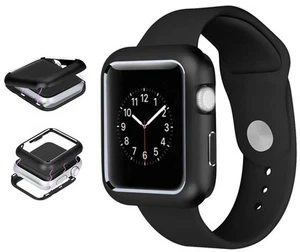 Black Magnetic Snap Case Aluminum Hard Cover for Apple Watch (Series 4, 40mm) - Zdjęcie 1 z 7