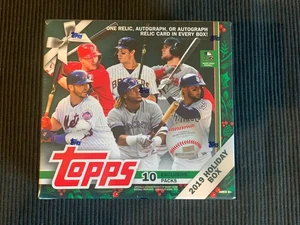 2019 TOPPS HOLIDAY MEGA BASEBALL SEALED BOX  10 PACKS !  COMBINE SHIPPING - Picture 1 of 2