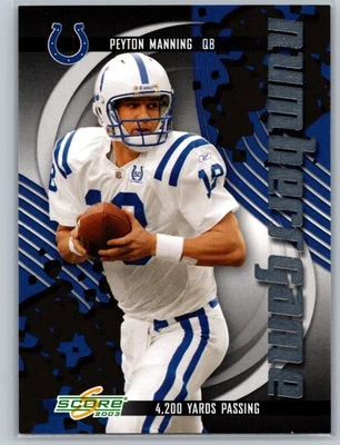2003 Score #NG-3 Peyton Manning Numbers Game #/4200 - Image 1 of 2