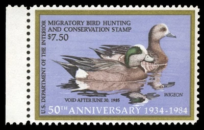 RW51x — 1984 Federal Duck Special Commemorative issue with PFC - Image 1 of 2