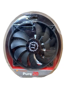 Thermaltake Pure 20 Computer Case Fan 200mm Black NEW - Picture 1 of 5