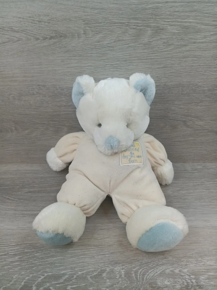 Плюшевый плюшевый мишка Russ Baby Rattle Bear God Danced the Day You Were Born - Изображение 1 из 4