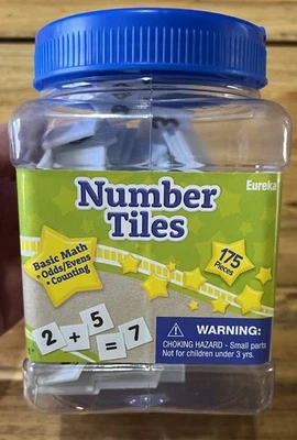 Eureka Bañera Número Azulejos Manipuladores Blanco 175 Piezas (EU-867430) Foto 1 de 4