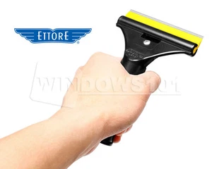 Raspador Ettore 4" ScrapeMaster para película de ventana tinte vidrio pintura azulejos limpieza - Imagen 1 de 4