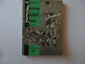1963 Official American Football League Guide The Sporting News - Picture 1 of 2