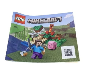 LEGO 21177 Minecraft The Creeper Ambush Instruction Guide MANUAL ONLY - Picture 1 of 1