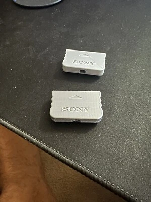 PS5 USB-C Cable Housing- Classic PlayStation 2 Controller USB Casing- Pair - Image 1 of 4