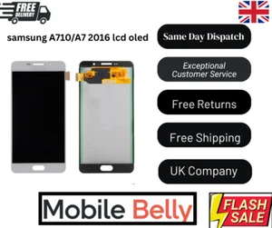 OLED LCD Display Touch Digitizer for Samsung Galaxy A7 (2016) SM-A710-UK SELLER - Picture 1 of 1