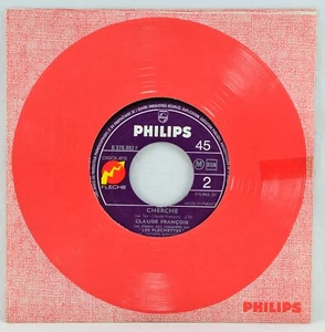CLAUDE FRANCOIS - Un Monde De Musique - Philips 7" Single France 1969 - Bild 1 von 2