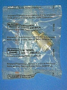 Amphenol 31-830 RF Coax Connector N Male (Plug) to BNC Female (Jack) UG-201/U - Foto 1 di 3