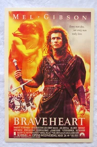 Braveheart Lobby Card Movie Poster Mel Gibson  - Picture 1 of 1