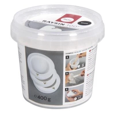 (32,38 EUR/kg) Gießpulver Raysin 100 Eimer 400g weiß - Bild 1 von 4