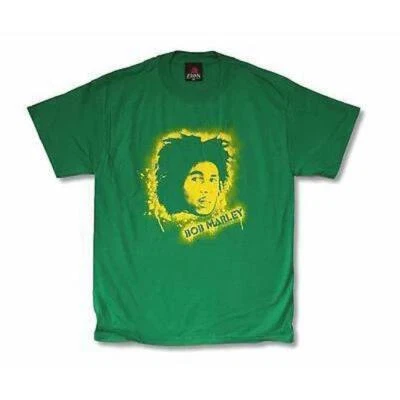 Camiseta Bob Marley vintage y2k - pintura en aerosol Zion Rootswear -2XL Foto 1 de 4