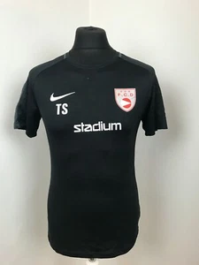 FC DJURSHOLM Schwedisches Fußball Trikot Schwarz Matchworn "TS" Größe S - Bild 1 von 7