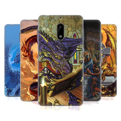 FUNDA DE GEL SUAVE OFICIAL ED BEARD JR DRAGONS PARA TELÉFONOS NOKIA 1 Foto 1 de 4