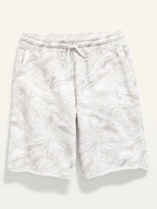 Old Navy Boys Unisex French Terry Cut Off Shorts Swirls Size XS (5) Medium (8) - Picture 1 of 3