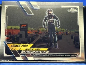 2021 Topps Chrome Formula 1 LEWIS HAMILTON F1 Grand Prix Winner 143 - Picture 1 of 2