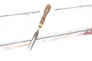 Antique/Vintage 11.5" L. & I. J. White Wood Carving Tool Gouge Chisel .75" Edge - Picture 1 of 10