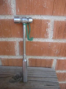 1950s Vintage 3 oz. Head x 8 1/2 Lgth  UNMARKED  Full Metal Ball Peen Hammer USA - Picture 1 of 9