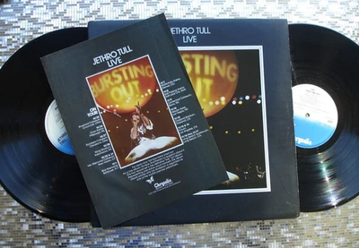Jethro Tull ~ Live - Bursting Out ~  Vintage UK IMPORT LP   Chrysalis CJT4 Foto 1 de 4