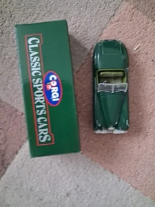 Boxed Corgi Classic Sports Cars Green Jaguar XK120 Die-Cast Model Vintage UK - Picture 1 of 2