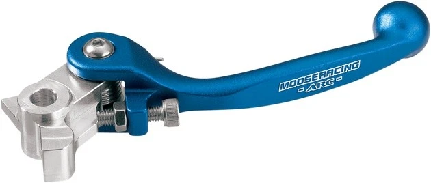 Moose ARC Flex Brake Lever Blue #242085 for Kawasaki/Suzuki/Yamaha - Image 1 of 1