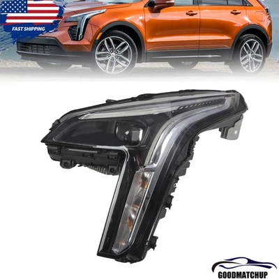 For 2019-2022 Cadillac XT4 W/o Cornering W/Halogen Signal Headlight Left LED DRL - Image 1 of 4