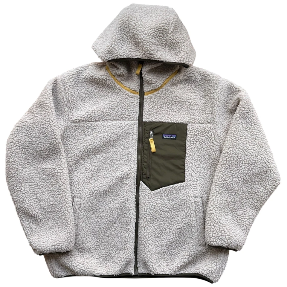 Patagonia Jacket Mens XL Reversible Sherpa Fleece Jacket - Image 1 of 4