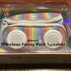 Riñonera recargable con altavoz Bluetooth Colorways Rainbow Pride Stripe - Imagen 1 de 4