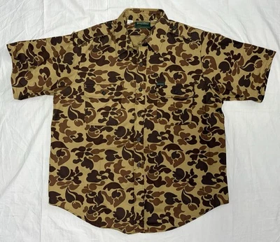 Camisa De Colección Wolverine Camuflaje Manga Corta Con Botones Para Hombre Talla XL EE. UU. Foto 1 de 4