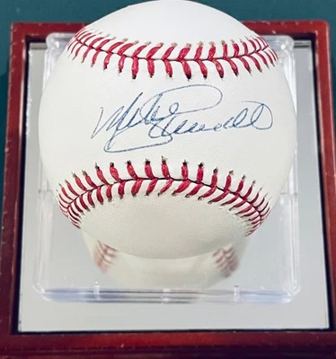 Mike Schmidt Philadelphia Phillies MLB HOF Autographed Major League Baseball  - Image 1 of 4