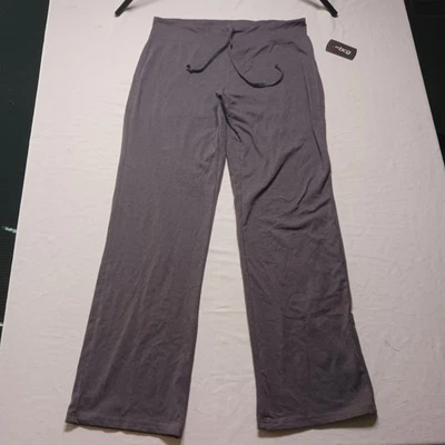 NUEVO CON ETIQUETAS BCG Mujer Estilo de Vida Activo Brezo Gris Carbón Ejercicio Salón Pantalón LG Foto 1 de 4