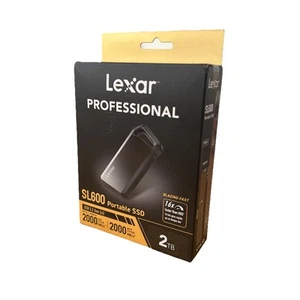 Lexar Professional SL600 2 TB Solid State Drive - External - Graphite Gray - Afbeelding 1 van 5