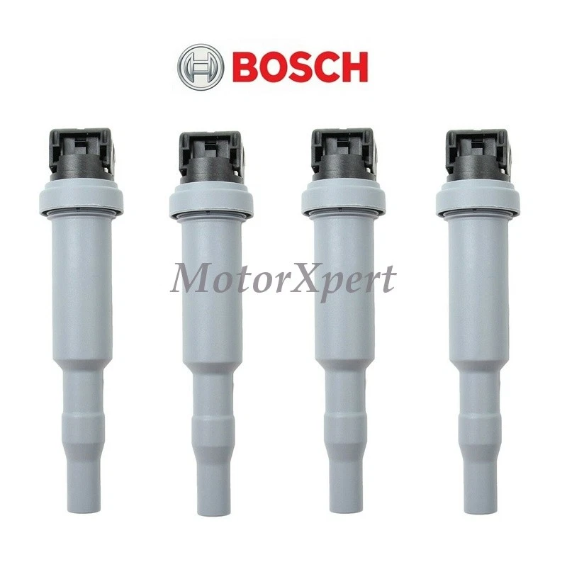 Juego de 4 bobinas de encendido Bosch OEM para Mini Cooper BMW 320i 328i 2013-2015 2,0 L Foto 1 de 4