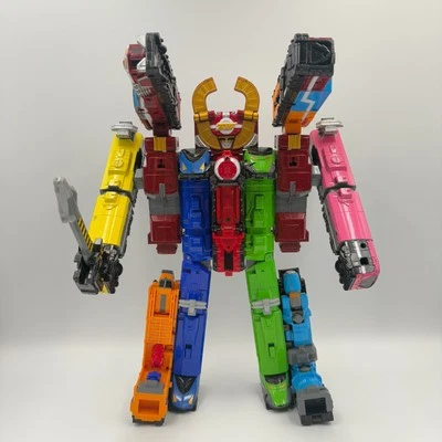 Juego Power Rangers ToQger DX ToQ-Oh y Diesel-Oh Megazord Bandai Foto 1 de 4