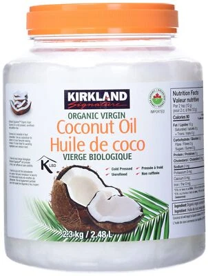 Kirkland Signature Organic Coconut Oil 84 Fl. Oz. - Image 1 of 3