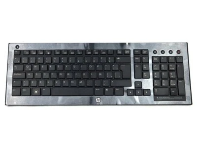 HP KG-0981 OMNI 27-1000 SPANISH LATIN WIRELESS KEYBOARD 603288-161 NO DONGLE - Image 1 of 2