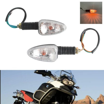 Передняя/задняя желтая мигалка указателя поворота для BMW R1100 GS R 94-07 R1150R - Изображение 1 из 4