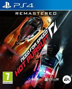 Need For Speed: Hot Pursuit - Remastered (PS4,2020) PLAYSTATION 4 NEW SEALED
