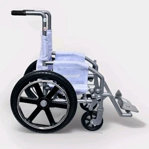American Girl Wheelchair 18" Doll Periwinkle Excellent - Picture 1 of 6