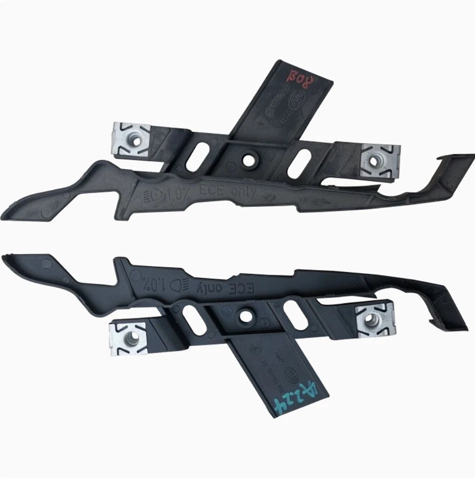 Pair Left Right Headlight Upper Mount Bracket for Audi A8 S8 D3 03-10 Foto 1 de 1