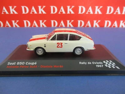 Die cast 1/43 Modellino Auto Seat 850 Coupe Rally de Oviedo 1967 - Immagine 1 di 4