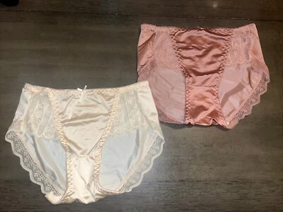 2 Vintage Glossy  Second Skin Small Panties - Image 1 of 4