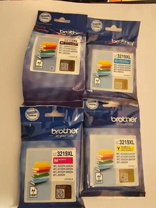 Genuine Brother LC3219XL Multipack C/M/Y/BK Printer Ink Cartridges - 2023/2024 - Picture 1 of 5