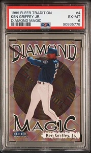 Fleer Tradition #4 1999 Ken Griffey Jr PSA 6. (pop 1, 1 superior) - Imagen 1 de 2
