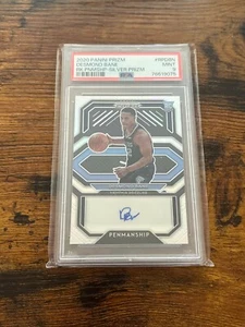 Panini Desmond Bane Silver Prizm 2020 novato caligrafía automático como nuevo PSA 9 - Imagen 1 de 1