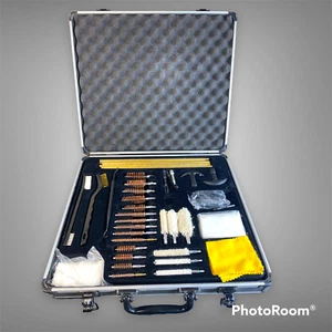 Allen Universal Gun Cleaning Kit in Aluminum Carrying Case 70565 - Picture 1 of 11