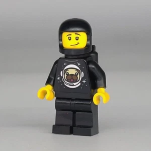LEGO BAM Spaceman Dog Pug Minifigure Astronaut - NEW - Picture 1 of 3