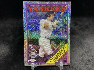 OSWALDO CABRERA 2023 TOPPS SERIES 1 #T88C-61 1988 ROOKIE MOJO INSERT / YANKEES - Picture 1 of 2