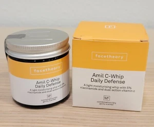 Facetheory Amil C-Whip Daily Defense Moisturizing C Whip M5 Dual Action Vitamin - Picture 1 of 8
